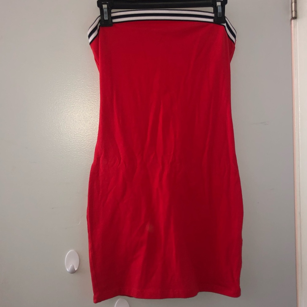 GARAGE Red Tube Dress